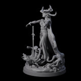 Serene Lady of the Loch Miniature for Dungeons and Dragons, Pathfinder or other TTRPGs
