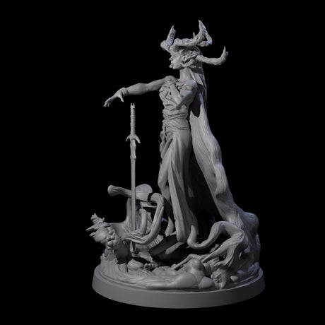 Serene Lady of the Loch Miniature for Dungeons and Dragons, Pathfinder or other TTRPGs