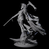 Serene Priestess Of Death B Miniature for Dungeons and Dragons, Pathfinder or other TTRPGs