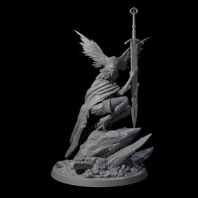 Serene Priestess Of Death C Miniature for Dungeons and Dragons, Pathfinder or other TTRPGs