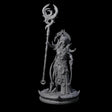 Serne Dark Elf Moon Priestess B Miniature for Dungeons and Dragons, Pathfinder or other TTRPGs