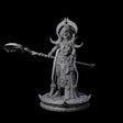 Serne Dark Elf Moon Priestess C Miniature for Dungeons and Dragons, Pathfinder or other TTRPGs