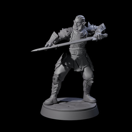 Seven Classic Hobgoblin Raiders Miniature for Dungeons and Dragons, Pathfinder or other TTRPGs