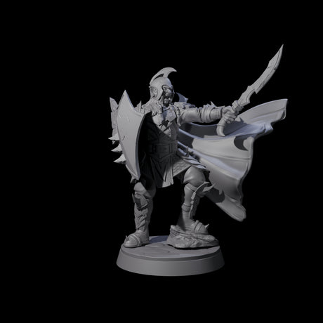 Seven Classic Hobgoblin Raiders Miniature for Dungeons and Dragons, Pathfinder or other TTRPGs