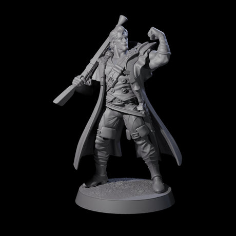 Seven Confident Nightwardens Miniature for Dungeons and Dragons, Pathfinder or other TTRPGs