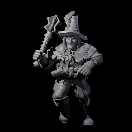 Seven Inquisition Hunters Miniature for Dungeons and Dragons, Pathfinder or other TTRPGs