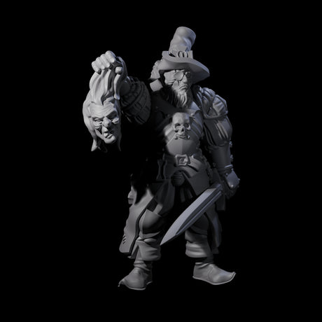 Seven Inquisition Hunters Miniature for Dungeons and Dragons, Pathfinder or other TTRPGs