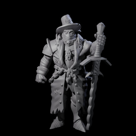 Seven Inquisition Hunters Miniature for Dungeons and Dragons, Pathfinder or other TTRPGs