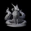 Seven Tailed Kitsune Miniature for Dungeons and Dragons, Pathfinder or other TTRPGs