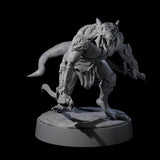 Sewer Assassin Ratfolk Miniature for Dungeons and Dragons, Pathfinder or other TTRPGs