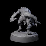 Sewer Assassin Ratfolk Miniature for Dungeons and Dragons, Pathfinder or other TTRPGs
