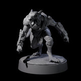 Sewer Assassin Ratfolk Miniature for Dungeons and Dragons, Pathfinder or other TTRPGs