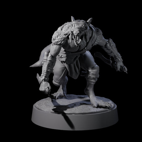 Sewer Assassin Ratfolk Miniature for Dungeons and Dragons, Pathfinder or other TTRPGs