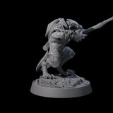 Sewer Dwelling Ratfolk A Miniature for Dungeons and Dragons, Pathfinder or other TTRPGs
