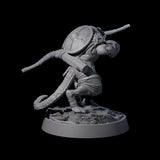 Sewer Dwelling Ratfolk A Miniature for Dungeons and Dragons, Pathfinder or other TTRPGs