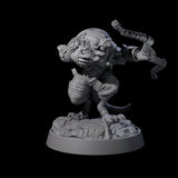 Sewer Dwelling Ratfolk A Miniature for Dungeons and Dragons, Pathfinder or other TTRPGs
