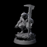 Sewer Dwelling Ratfolk C Miniature for Dungeons and Dragons, Pathfinder or other TTRPGs