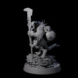 Sewer Dwelling Ratfolk C Miniature for Dungeons and Dragons, Pathfinder or other TTRPGs