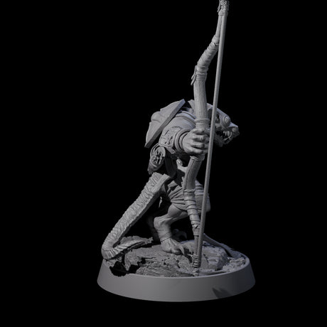 Sewer Dwelling Ratfolk D Miniature for Dungeons and Dragons, Pathfinder or other TTRPGs