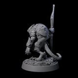 Sewer Dwelling Ratfolk D Miniature for Dungeons and Dragons, Pathfinder or other TTRPGs
