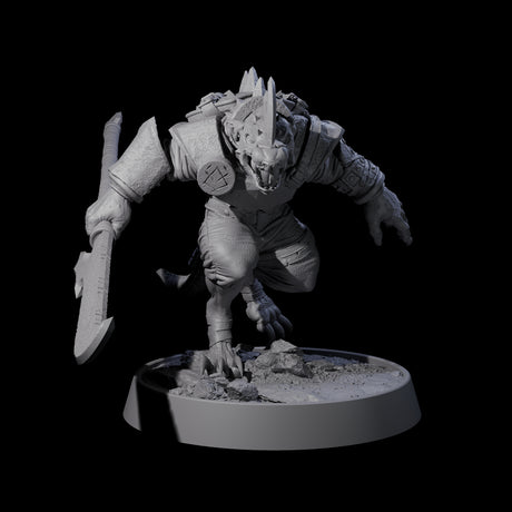 Sewer Dwelling Ratfolk E Miniature for Dungeons and Dragons, Pathfinder or other TTRPGs