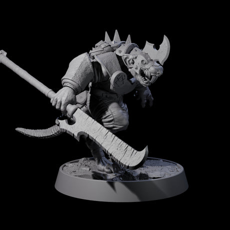 Sewer Dwelling Ratfolk E Miniature for Dungeons and Dragons, Pathfinder or other TTRPGs
