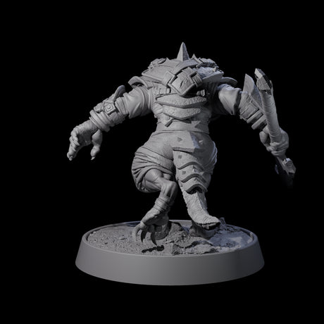 Sewer Dwelling Ratfolk E Miniature for Dungeons and Dragons, Pathfinder or other TTRPGs