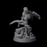 Sewer Dwelling Ratfolk F Miniature for Dungeons and Dragons, Pathfinder or other TTRPGs