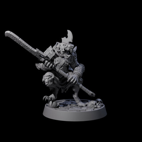 Sewer Dwelling Ratfolk G Miniature for Dungeons and Dragons, Pathfinder or other TTRPGs
