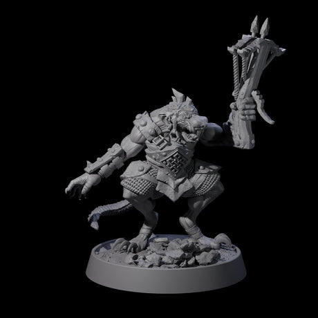 Sewer Dwelling Ratfolk H Miniature for Dungeons and Dragons, Pathfinder or other TTRPGs