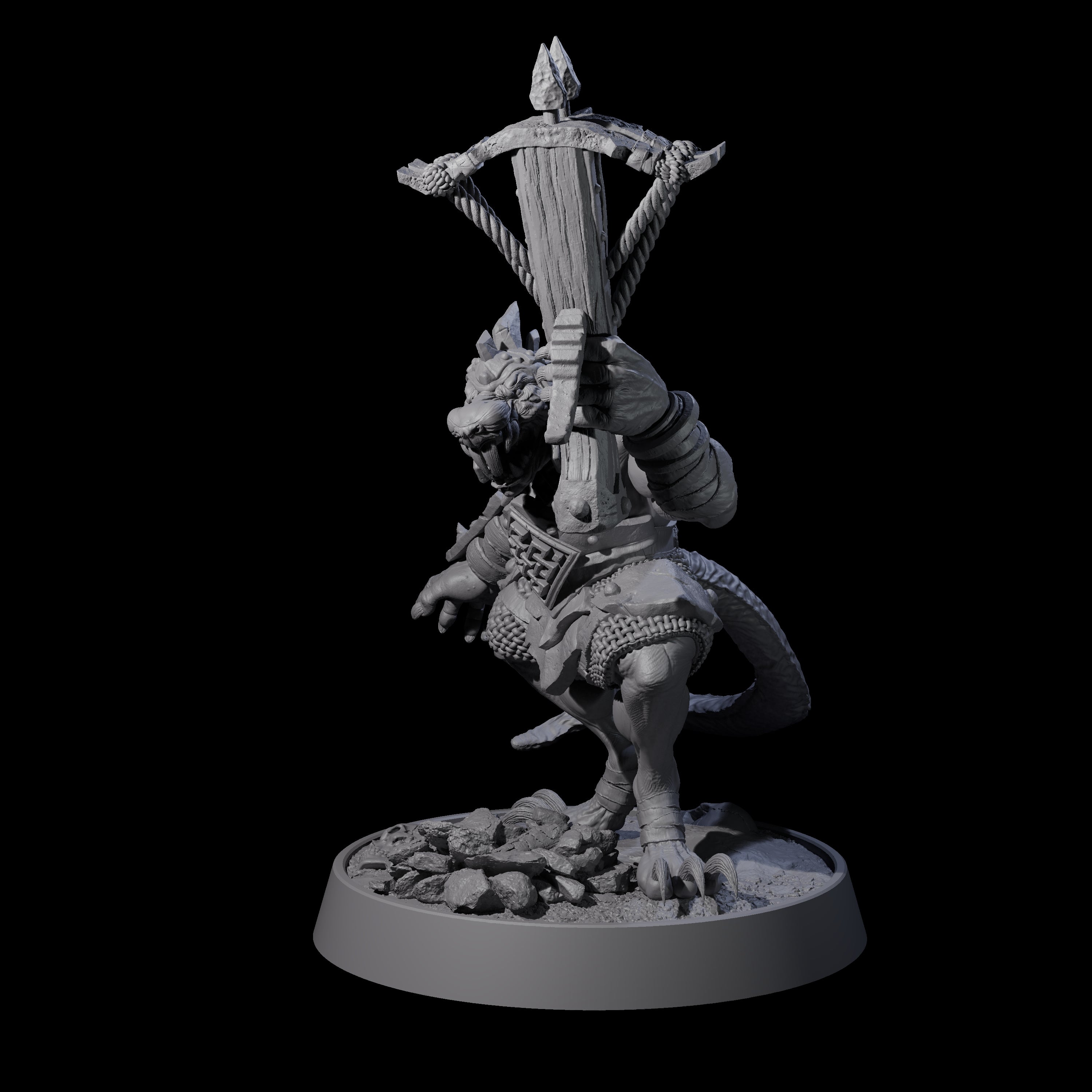 Sewer Dwelling Ratfolk H Miniature for Dungeons and Dragons, Pathfinder or other TTRPGs