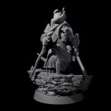 Sewer Dwelling Ratfolk Horde Miniature for Dungeons and Dragons, Pathfinder or other TTRPGs