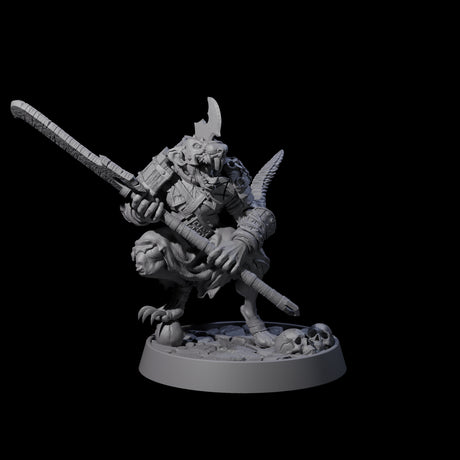 Sewer Dwelling Ratfolk Horde Miniature for Dungeons and Dragons, Pathfinder or other TTRPGs