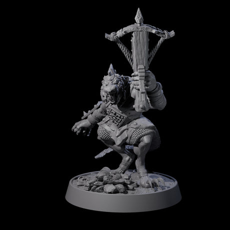 Sewer Dwelling Ratfolk Horde Miniature for Dungeons and Dragons, Pathfinder or other TTRPGs