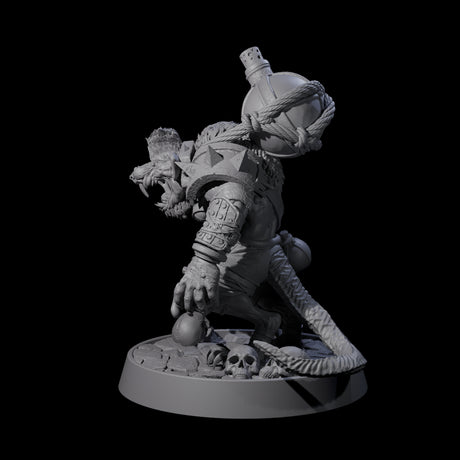 Sewer Dwelling Ratfolk I Miniature for Dungeons and Dragons, Pathfinder or other TTRPGs