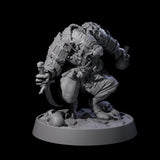 Sewer Dwelling Ratfolk K Miniature for Dungeons and Dragons, Pathfinder or other TTRPGs