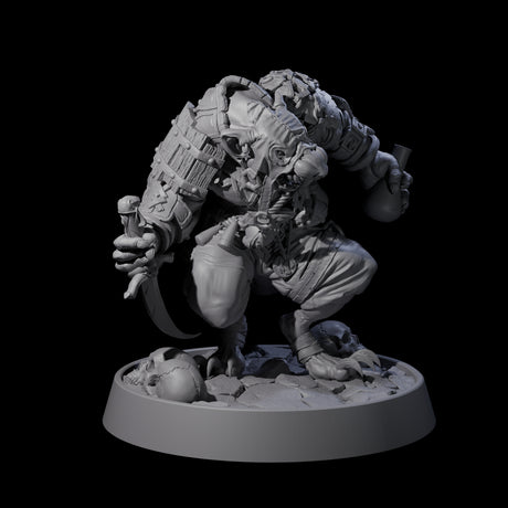 Sewer Dwelling Ratfolk K Miniature for Dungeons and Dragons, Pathfinder or other TTRPGs
