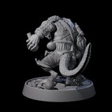 Sewer Dwelling Ratfolk K Miniature for Dungeons and Dragons, Pathfinder or other TTRPGs