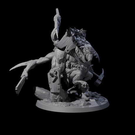 Sewn Together Troll Mishmash Miniature for Dungeons and Dragons, Pathfinder or other TTRPGs