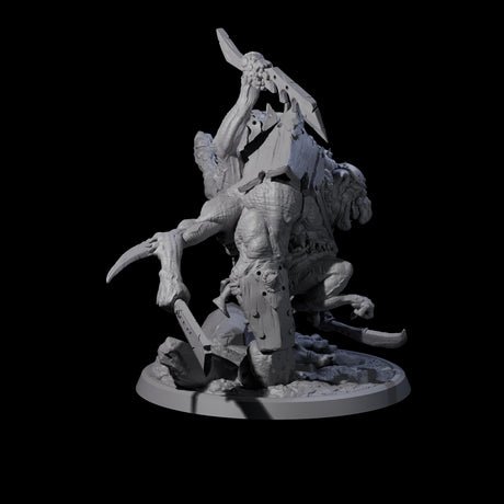 Sewn Together Troll Mishmash Miniature for Dungeons and Dragons, Pathfinder or other TTRPGs