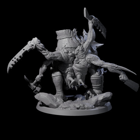 Sewn Together Troll Mishmash Miniature for Dungeons and Dragons, Pathfinder or other TTRPGs