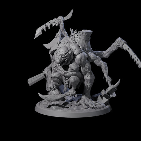 Sewn Together Troll Mishmash Miniature for Dungeons and Dragons, Pathfinder or other TTRPGs