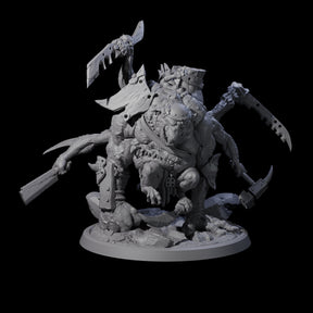 Sewn Together Troll Mishmash Miniature for Dungeons and Dragons, Pathfinder or other TTRPGs