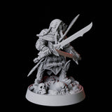 Shadow Assassin Miniature for Dungeons and Dragons, Pathfinder or other TTRPGs