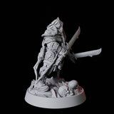 Shadow Assassin Miniature for Dungeons and Dragons, Pathfinder or other TTRPGs