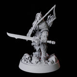 Shadow Assassin Miniature for Dungeons and Dragons, Pathfinder or other TTRPGs