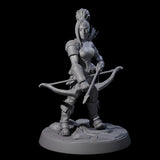 Shadowy Assassin Sister A Miniature for Dungeons and Dragons, Pathfinder or other TTRPGs