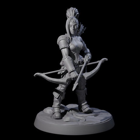 Shadowy Assassin Sister A Miniature for Dungeons and Dragons, Pathfinder or other TTRPGs