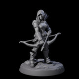 Shadowy Assassin Sister A Miniature for Dungeons and Dragons, Pathfinder or other TTRPGs