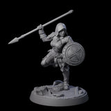 Shadowy Assassin Sister C Miniature for Dungeons and Dragons, Pathfinder or other TTRPGs